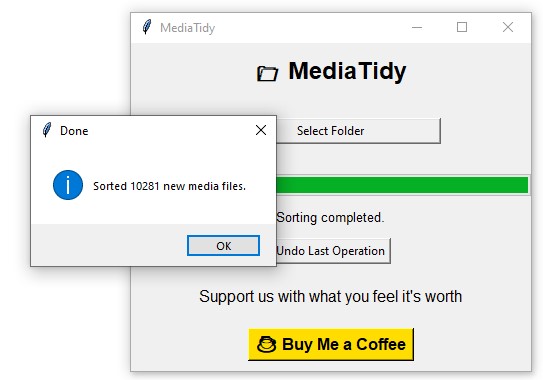 MediaTidy Screenshot 5